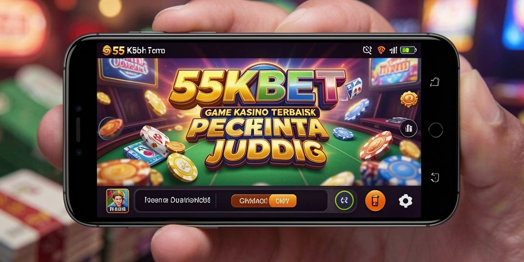 Tampilan gameplay menarik di 55KBET dengan fitur Kasino interaktif.