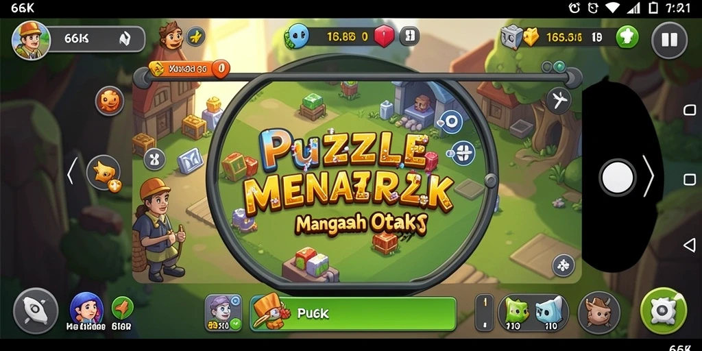 Gameplay Puzzle yang menarik dan menantang di 66K.
