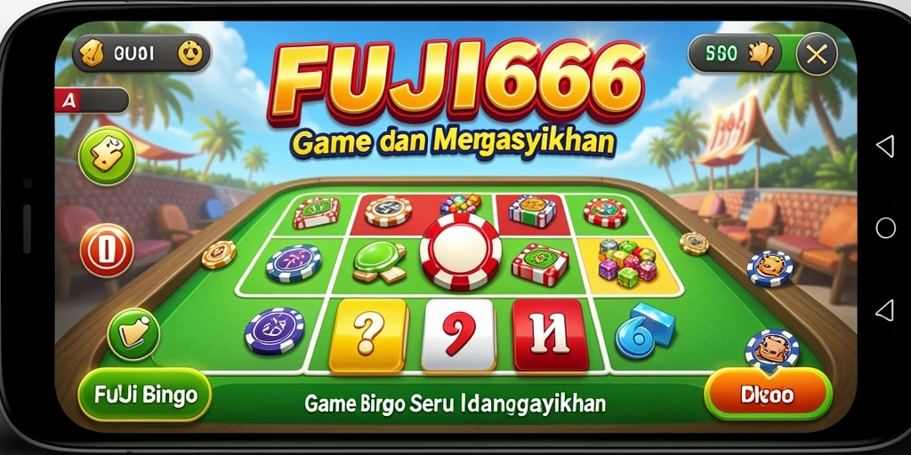 Tangkapan layar utama FUJI66 menampilkan aksi seru permainan Bingo.