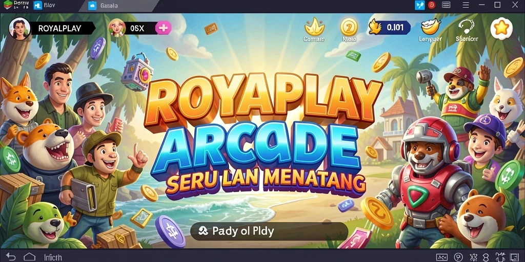 Gameplay seru ROYALPLAY yang menantang dan penuh aksi.