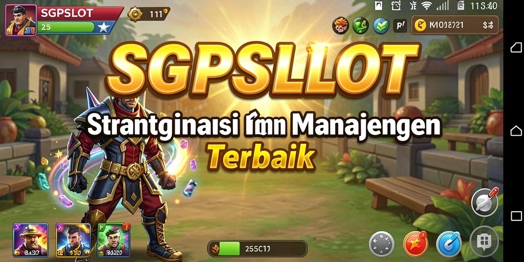 Tangkapan layar utama SGPSLOT menampilkan gameplay strategis yang menegangkan.