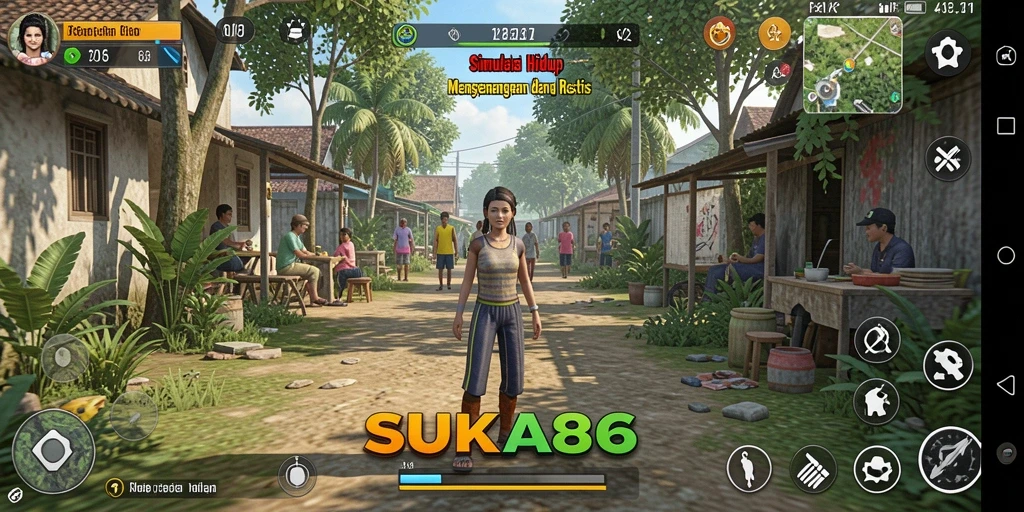 Gameplay SUKA86 yang memukau dan penuh warna.