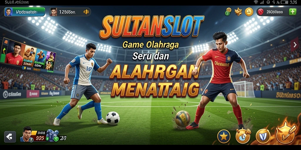 Tampilan dinamis gameplay SULTANSLOT yang seru dan menantang.
